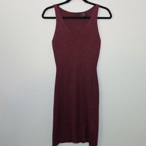 Moda International Small Sleeveless Purple Dress